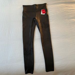 Spanx faux leather leggings
